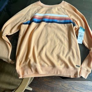 Nwt orange Roxy sweatshirt size sm